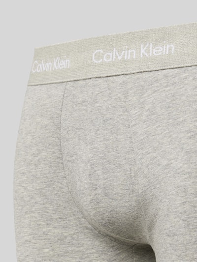 Calvin Klein Underwear Trunks mit Label-Bund im 3er-Pack Jeansblau 2