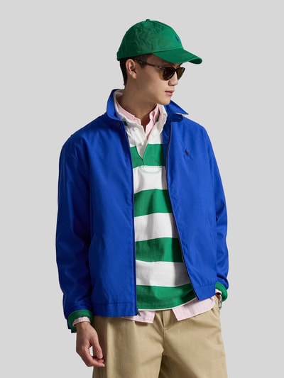 Polo Ralph Lauren regular fit blouson met gestikt logo Blauw - 4