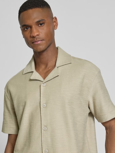 JOOP! Collection Vrijetijdsoverhemd met reverskraag, model 'Pedro' Beige - 3