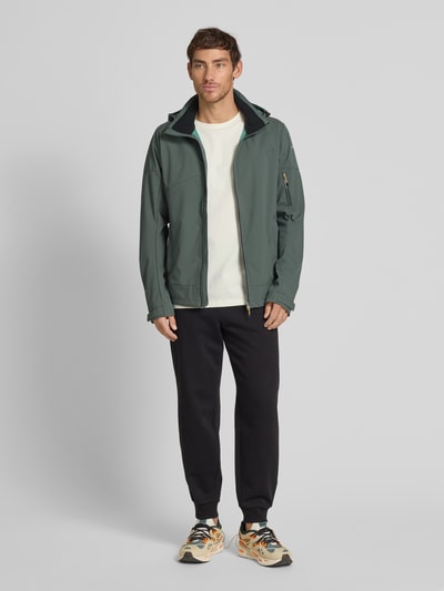 Icepeak Jack met capuchon, model 'BARMSTEDT' Flessengroen - 1