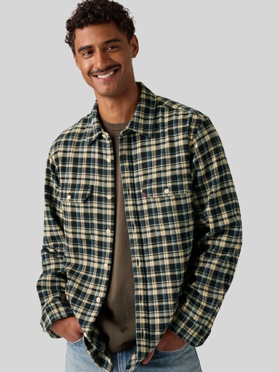 Levi's® Freizeithemd mit Brusttaschen Dunkelgrau 1