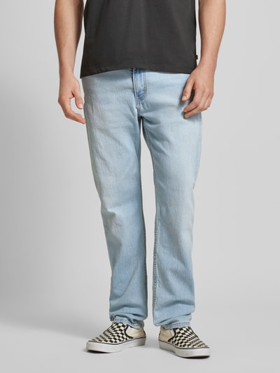 Levi's® Jeansy o kroju tapered fit z 5 kieszeniami model ‘502™’ Jeansowy niebieski 4