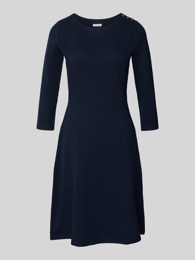 Tom Tailor Sukienka o linii A z czystej bawełny Granatowy 2