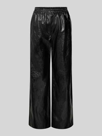 Weekend Max Mara Stoffhose mit elastischem Bund Modell 'PLUTONE' Black 2