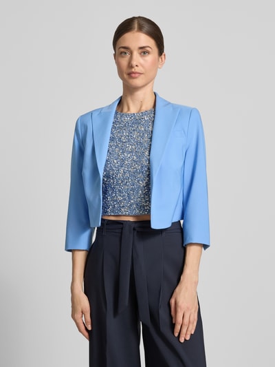 Betty Barclay Cropped Blazer mit Reverskragen Bleu 4