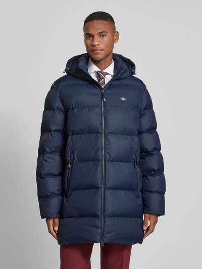 Gant Steppmantel mit Zweiwege-Reißverschluss Modell 'ACTIVE CLOUD' Dunkelblau 4