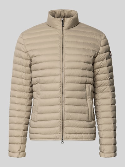 Produktfoto, Steppjacke mit Zweiwege-Reißverschluss von Colmar Originals in Beige, Regular-Fit, Stehkragen, Eingrifftaschen, dezente Steppstruktur