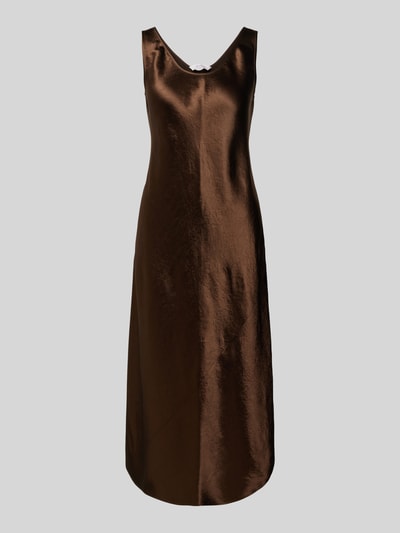 MaxMara Leisure Cocktailkleid mit Teilungsnähten Modell 'TALETE' Hellbraun 2