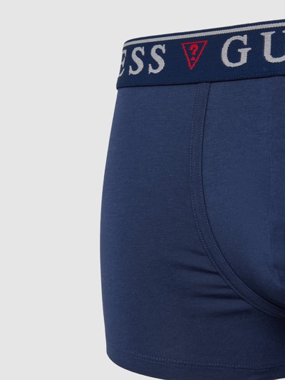 Guess Boxershort met elastische band in een set van 3 stuks, model 'BRIAN HERO' Marineblauw - 2