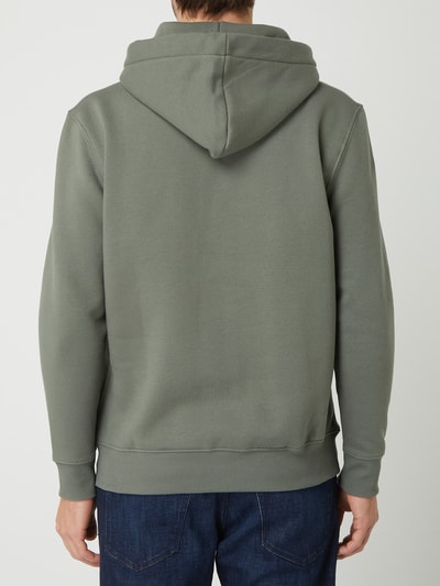 Alpha Industries Hoodie met labelprint Donkergroen - 5