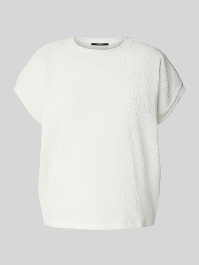 Someday Blusenshirt mit Rundhalsausschnitt Modell 'Kanita' Offwhite 2