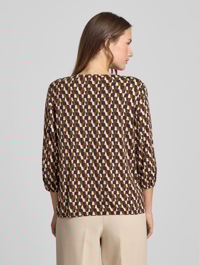 Christian Berg Woman Longsleeve mit 3/4-Arm Cognac 5