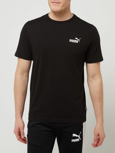 PUMA PERFORMANCE T-shirt z nadrukiem z logo Czarny 4