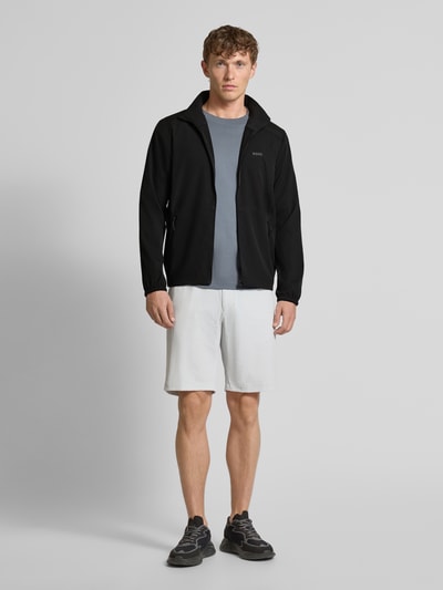 BOSS Green Regular Fit Sweatjacke mit Reißverschlusstaschen Modell 'CRUISELITE' Black 1