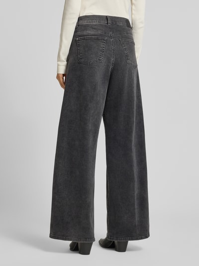 Angels Jeansy z nitami model ‘LIVA SEAM RIVET’ Ciemnoszary 5