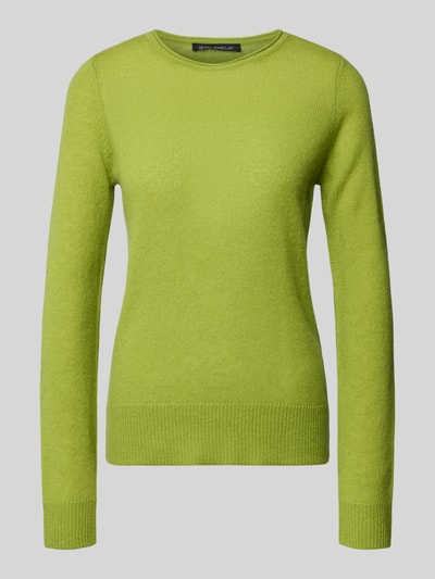 Betty Barclay Gebreide pullover van kasjmier met ronde hals Lindegroen - 2