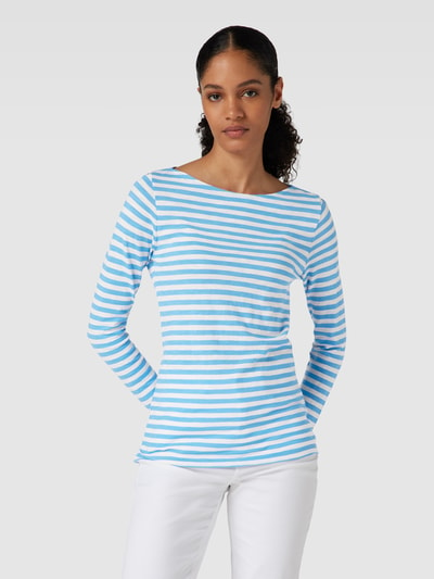 Marc O'Polo Longsleeve mit Streifenmuster Sky 4