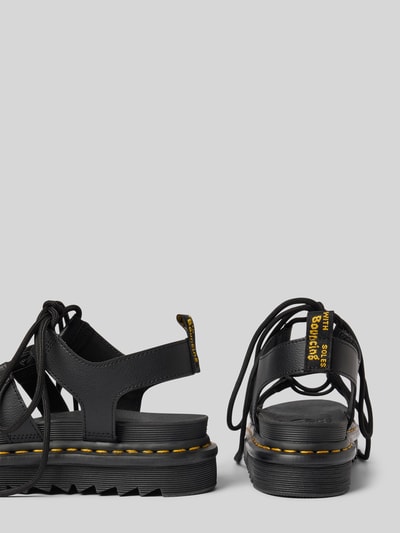 Dr. Martens Sandalen met vetersluiting, model 'NARTILLA' Zwart - 2