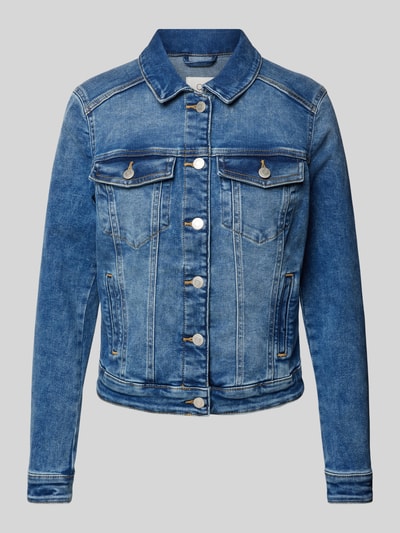 QS Jeansjacke mit Brustpattentaschen Blau 2