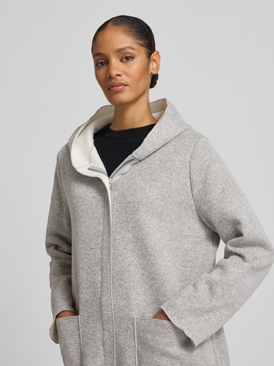 Apricot Jas met capuchon Lichtgrijs gemêleerd - 3