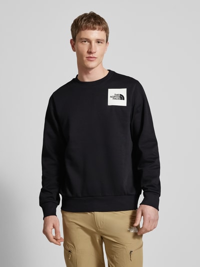 The North Face Sweatshirt mit Label-Print Black 4