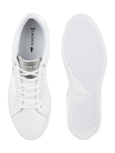 Lacoste Sneaker aus Leder Weiss 5