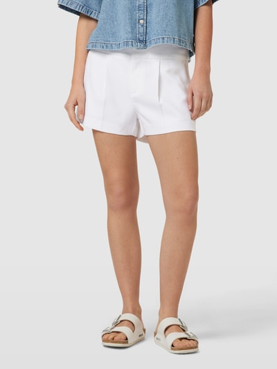 Gina Tricot Shorts mit Bundfalten Modell 'Tammie' Weiss 4