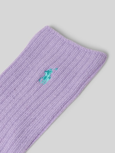 Polo Ralph Lauren Underwear Sokken met labelstitching Lila - 2