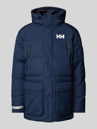 Helly Hansen Gewatteerd jack met labelprint, model 'REINE' Marineblauw - 2