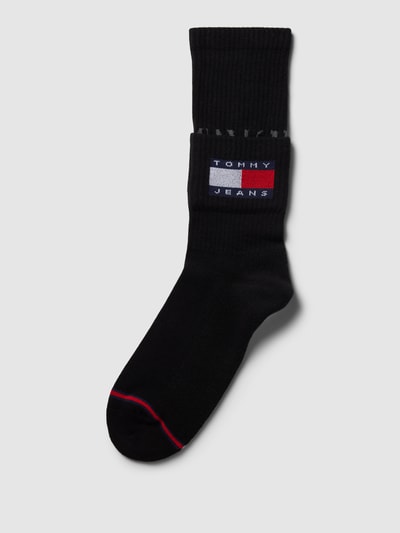 Tommy Jeans Socken mit Label-Details Black 1