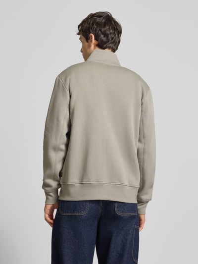 G-Star Raw Sweatjack met opstaande kraag Lichtgrijs - 5