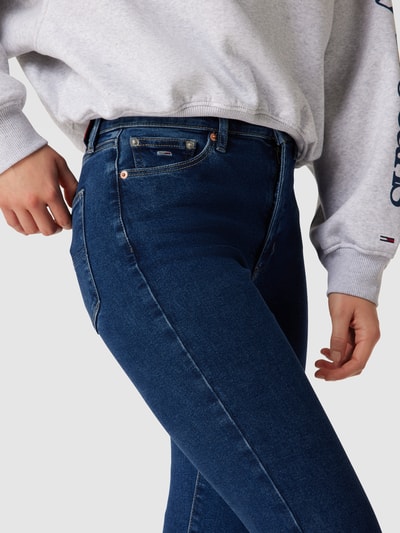 Tommy Jeans Super Skinny Jeans mit Label-Details Modell 'SYLVIA' Jeansblau 3