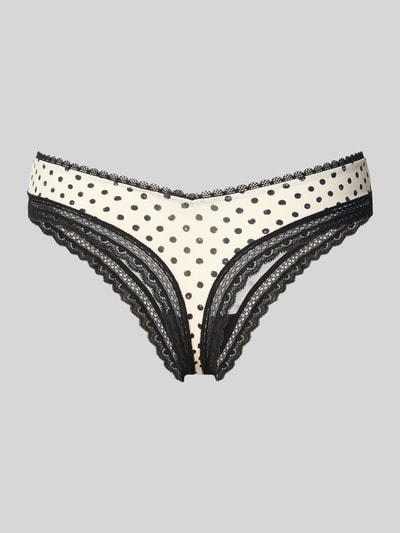 HUGO String mit Schleifen-Detail Offwhite 3