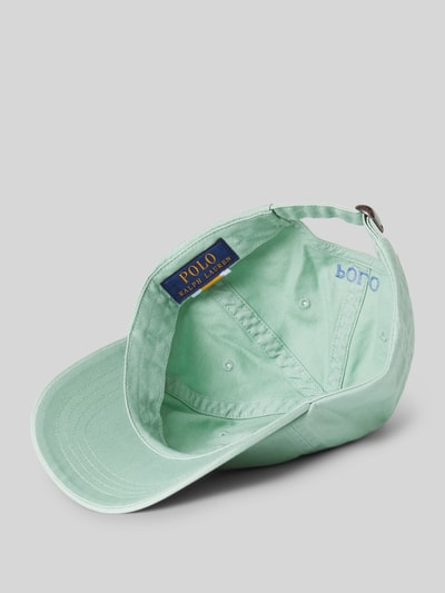 Polo Ralph Lauren Basecap mit Logo-Stitching Hellgruen 2