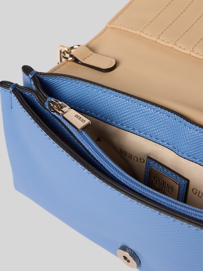 Guess Crossbodytas met labeldetail, model 'NOELLE' Blauw - 5