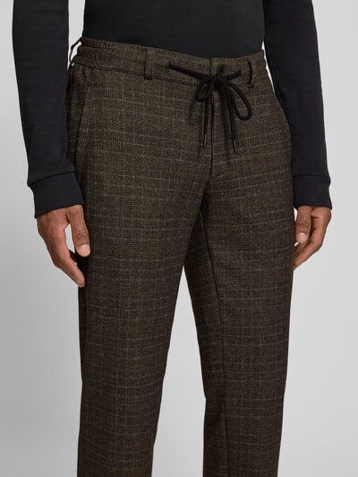 Brax Stoffhose mit Tunnelzug Modell 'Phil' Mittelbraun 3