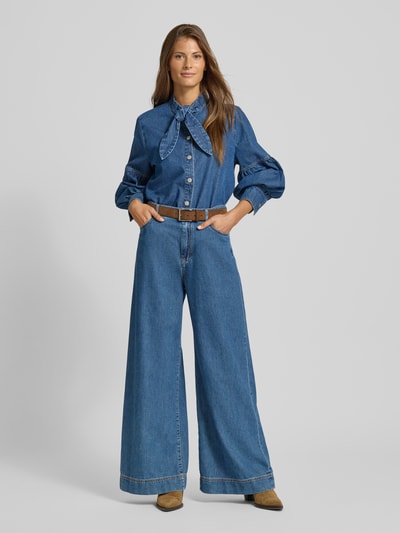 Weekend Max Mara Wide leg jeans van puur katoen, model 'VEGA' Jeansblauw - 1