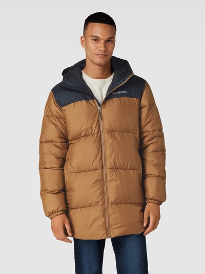 COLUMBIA Steppjacke mit Kapuze Mittelbraun 4