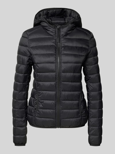 Review Gewatteerd jack met capuchon Zwart - 2