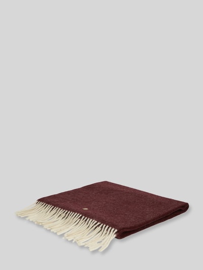 Tommy Hilfiger Schal aus reiner Wolle Modell 'ELEVATED CHIC' Bordeaux 2