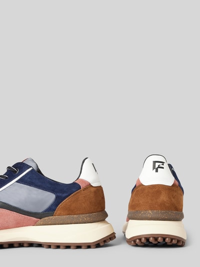 Floris Van Bommel Sneaker mit Kontrastbesatz Modell 'Noppi' Marine 2