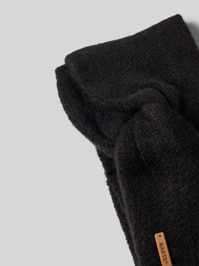 Barts Hoofdband met knoopdetail, model 'Fjordur' Zwart - 2