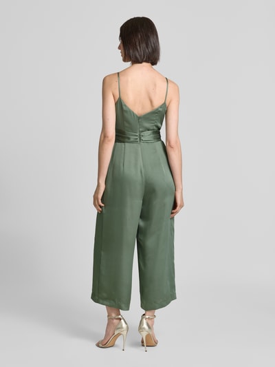 Jake*s Cocktail Jumpsuit mit Bindegürtel Bottle Melange 5