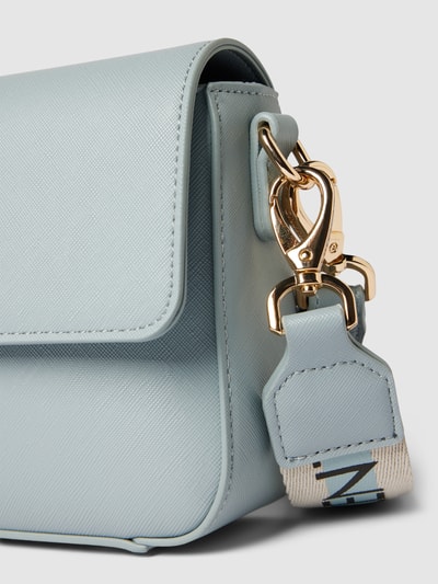 VALENTINO BAGS Schoudertas met labelapplicatie, model 'ZERO' Bleu - 2