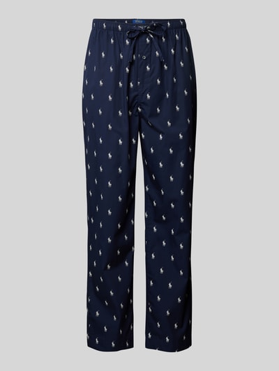 Polo Ralph Lauren Underwear Pyjama-Hose mit elastischem Bund Marine 2