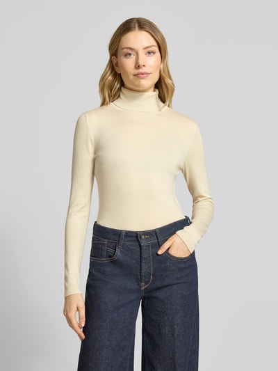 ICHI Gebreide coltrui, model 'MAFA' Offwhite - 4