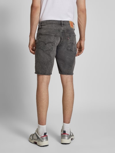 Levi's® Korte slim fit jeans in 5-pocketmodel Middengrijs - 5
