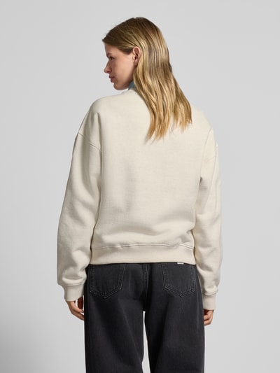 Tommy Jeans Sweatshirt mit Label-Print Offwhite 5