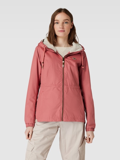 ragwear Jacke mit Leistentaschen Modell 'Dankka' Pink 4