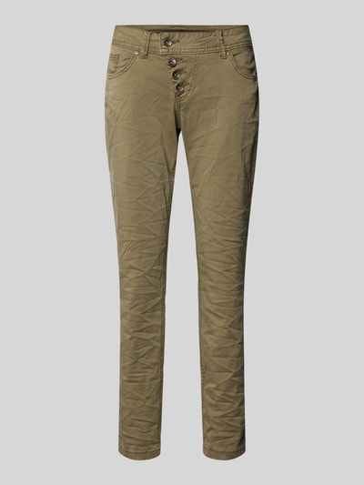 Buena Vista Jeans mit 5-Pocket-Design Modell 'Malibu' Oliv 2